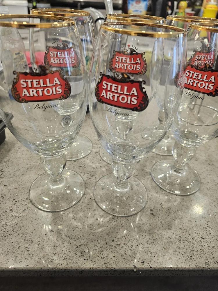 Stella Artois Beer Glasses - Set of 6 - photo 2