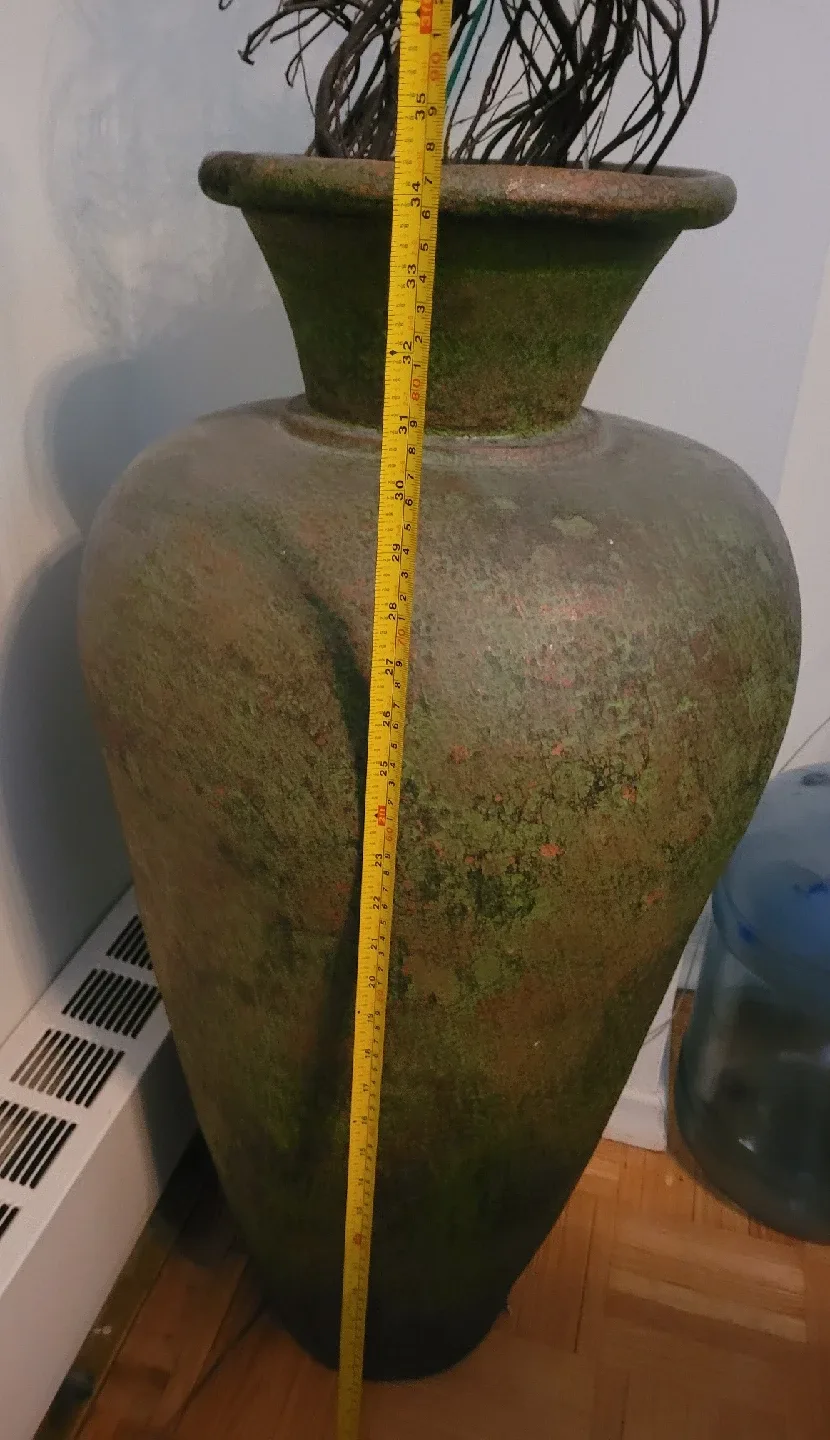 Large Green Antique Decorative Vase🥕 image indicator(2)