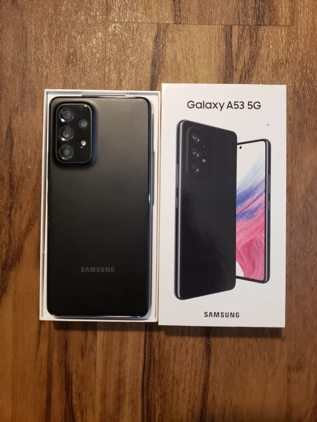 Samsung Galaxy A53 5G - Black, Running One UI 8.0, 128GB/6GB RAM image indicator(2)