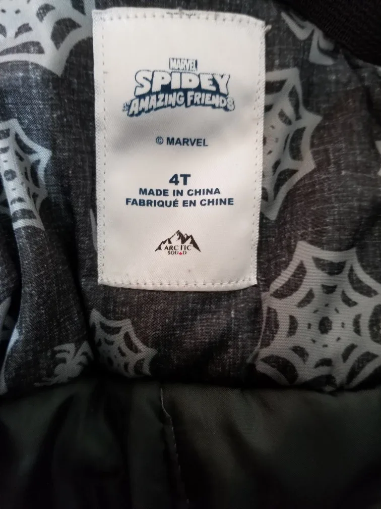 Marvel Spidey & Friends 4T Snowsuit image indicator(3)