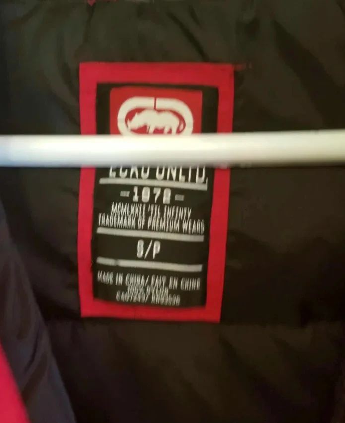 Ecko Unltd Red Puffer Jacket - Size S Men's. image indicator(2)