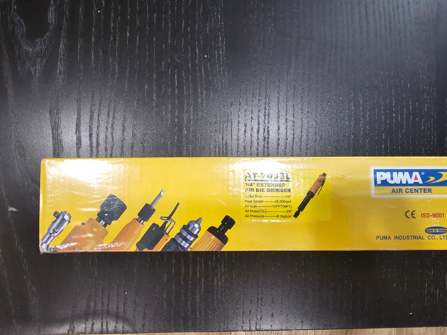 PUMA AT-7033L 1/4" Extended Air Die Grinder - New image indicator(2)