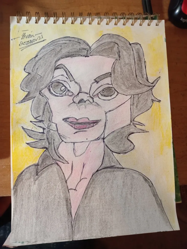 Micheal Jackson Drawing Illustration by custom artist Sherwin image indicator(4)