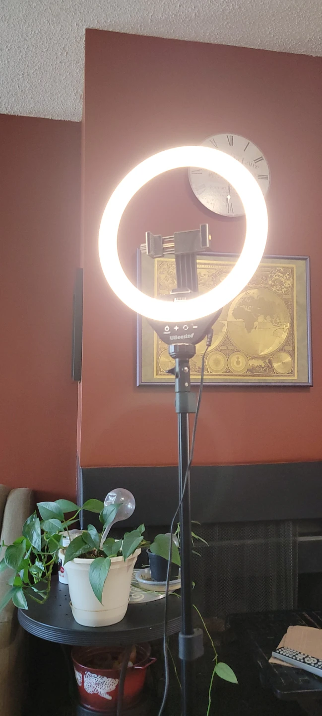UBeesize Selfie Ring Light with Tripod Stand - photo 5