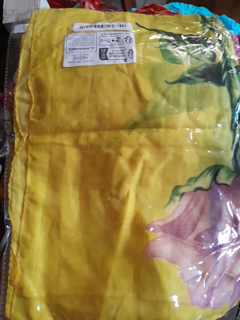 New Zadorin Floral Print Scarf thumbnail