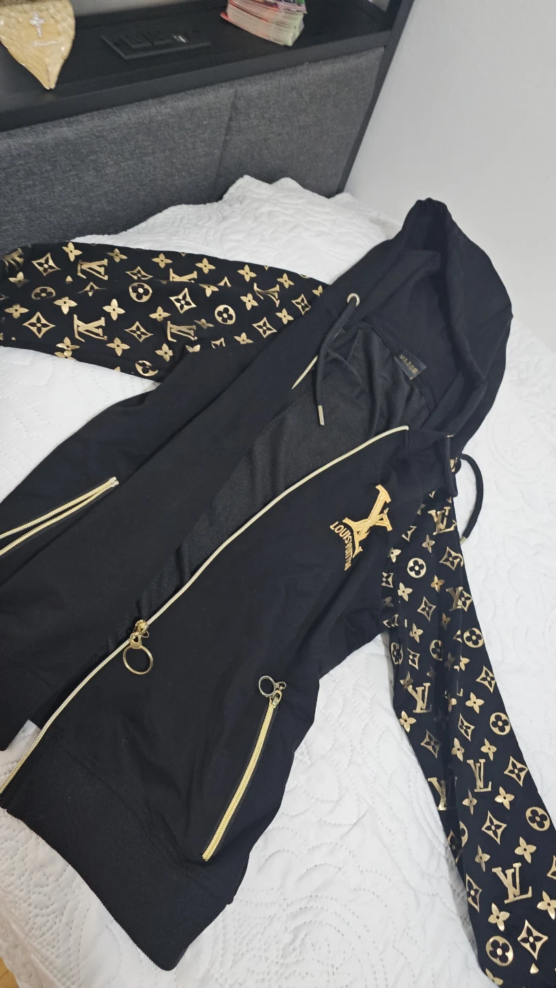 Louis Vuitton Black Tracksuit