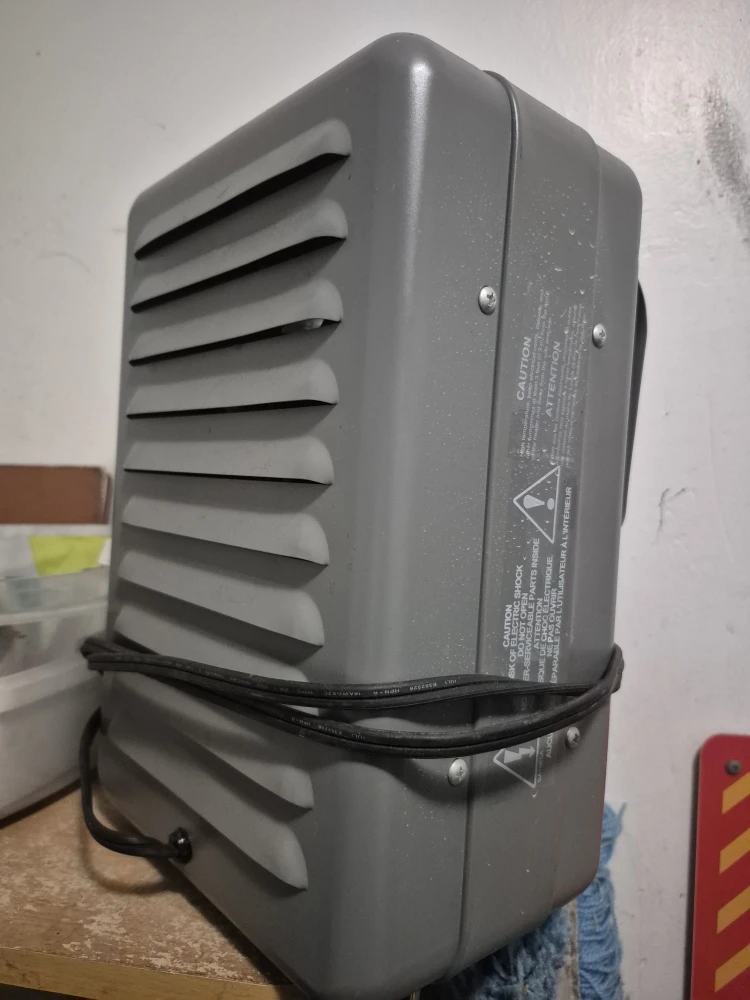 Grey Space Heater - photo 2