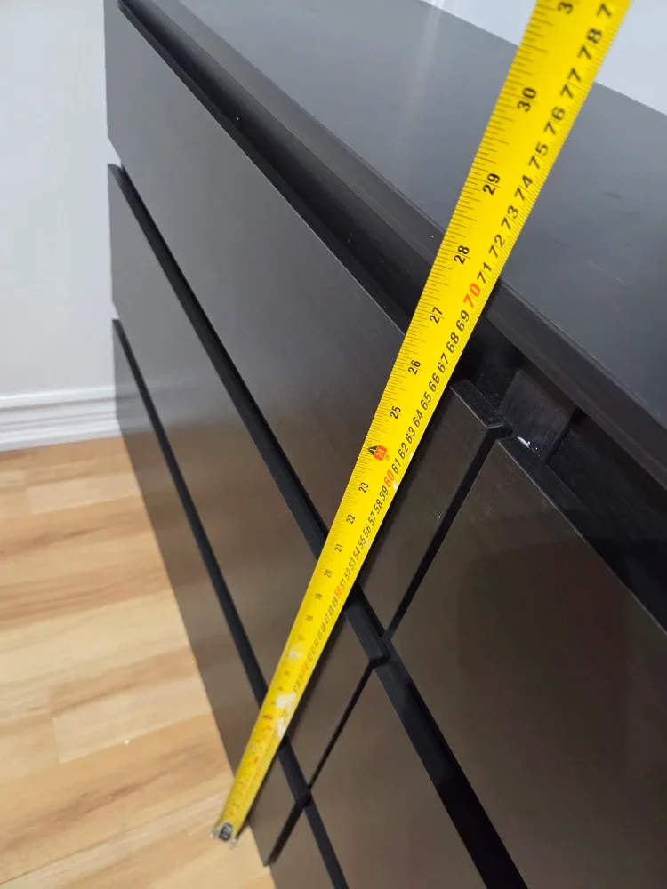 Dark Brown 6-Drawer Dresser image indicator(7)