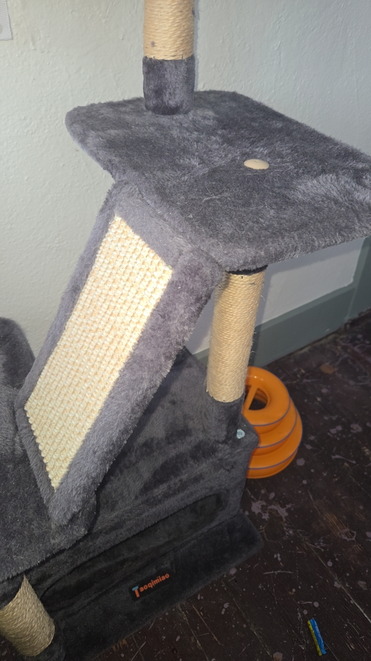 Taoqimiao Cat Tree - Gray - photo 4