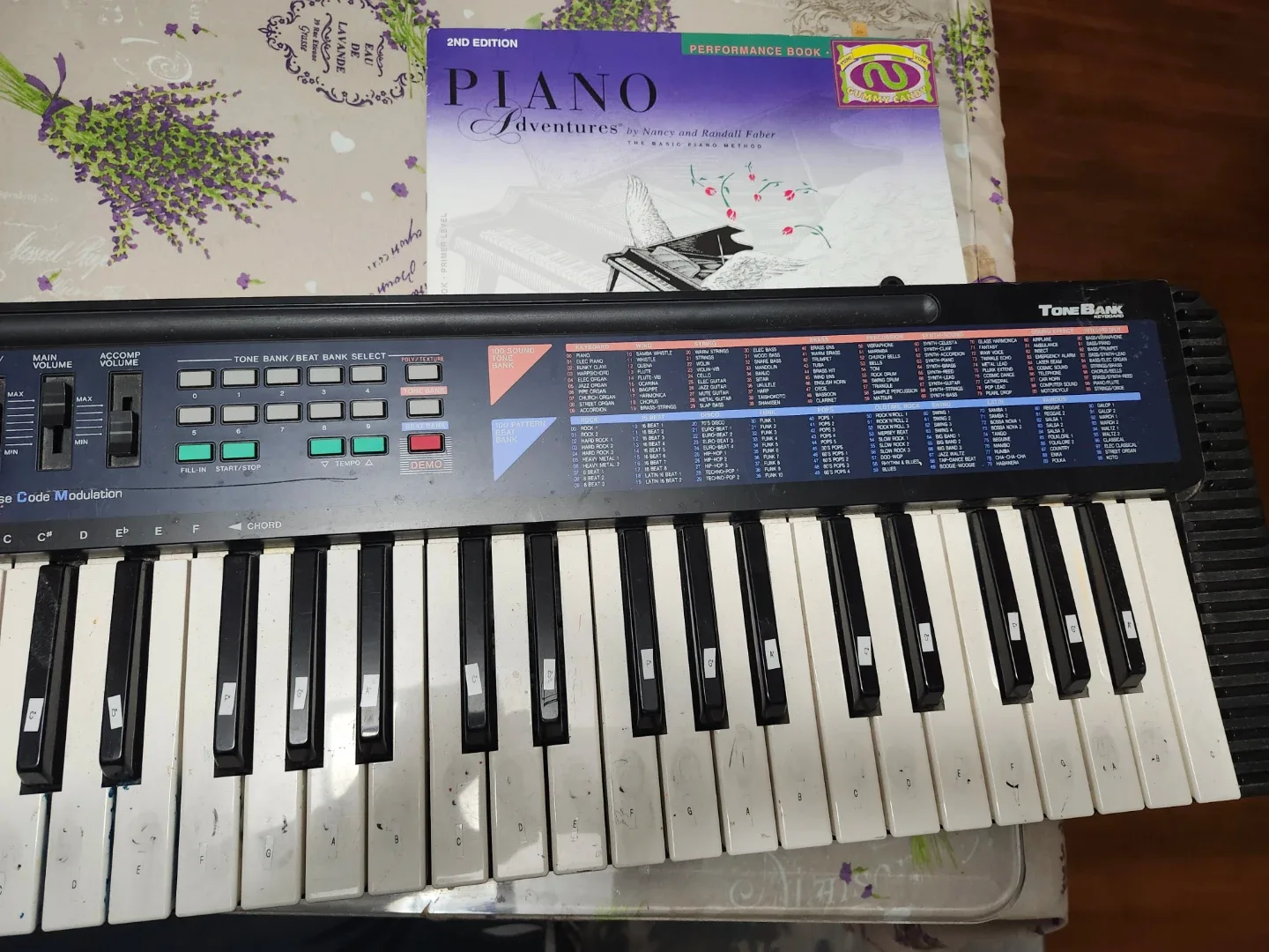 Casio CA-110 Keyboard image indicator(6)