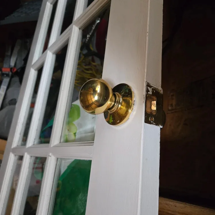 White Interior French Door - 79x30 inches image indicator(4)