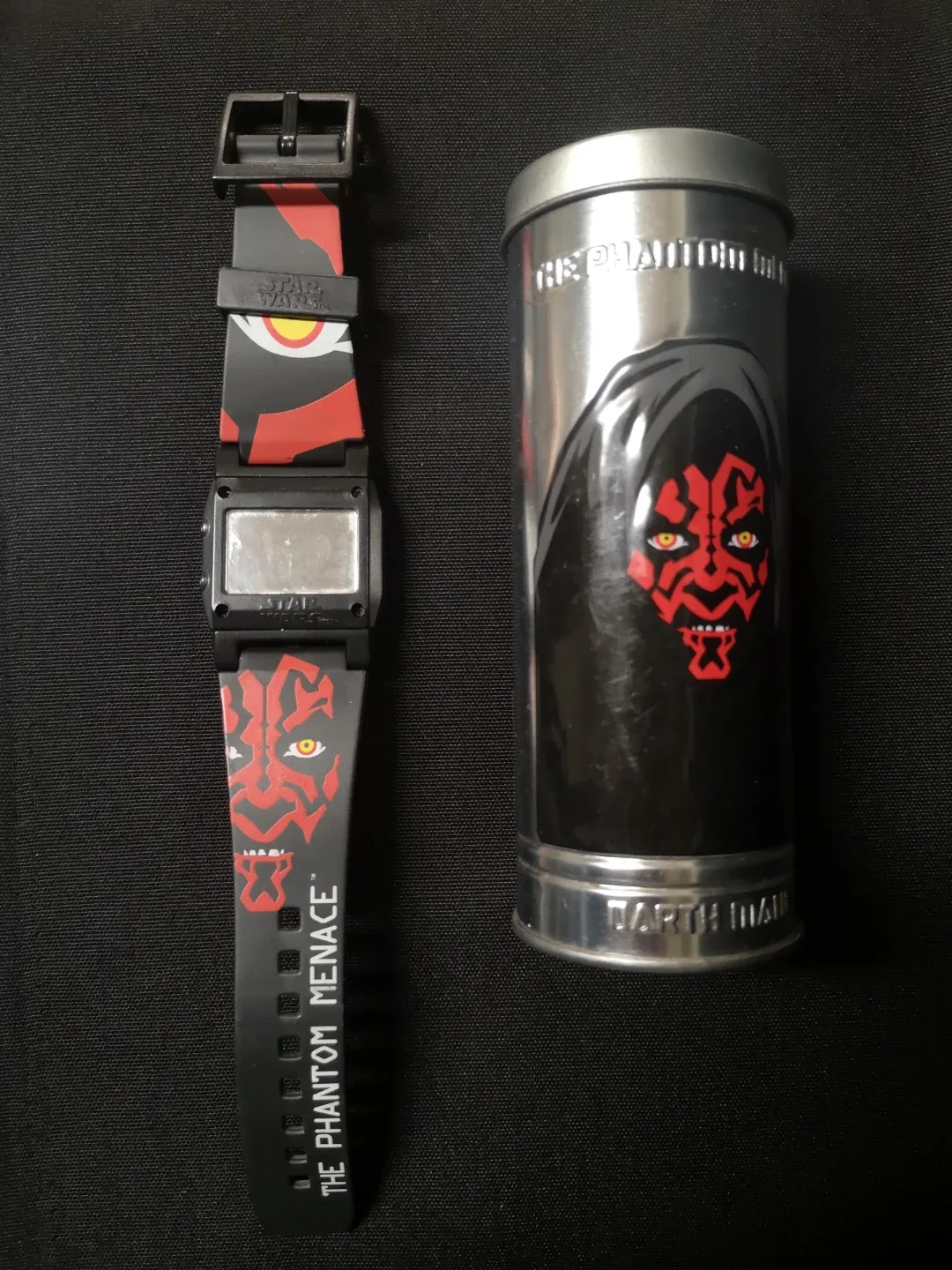 2005 Lucasfilm Ltd. Darth Maul + Obi Wan Kenobi Watch Star Wars image indicator(5)