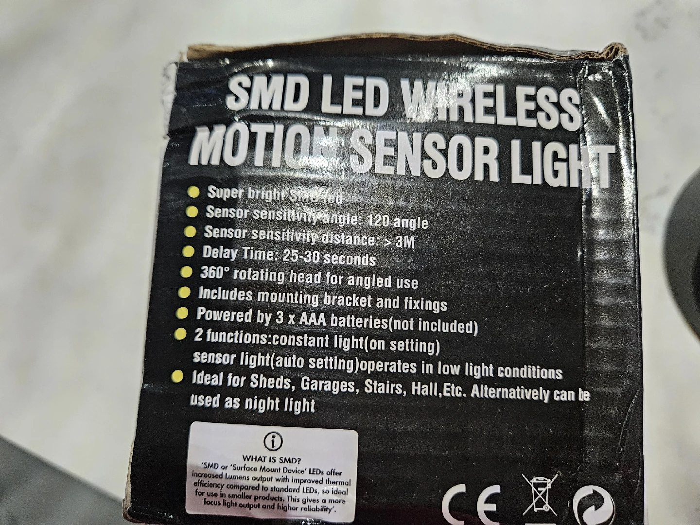 SMD LED Wireless Motion Sensor Light - photo 3