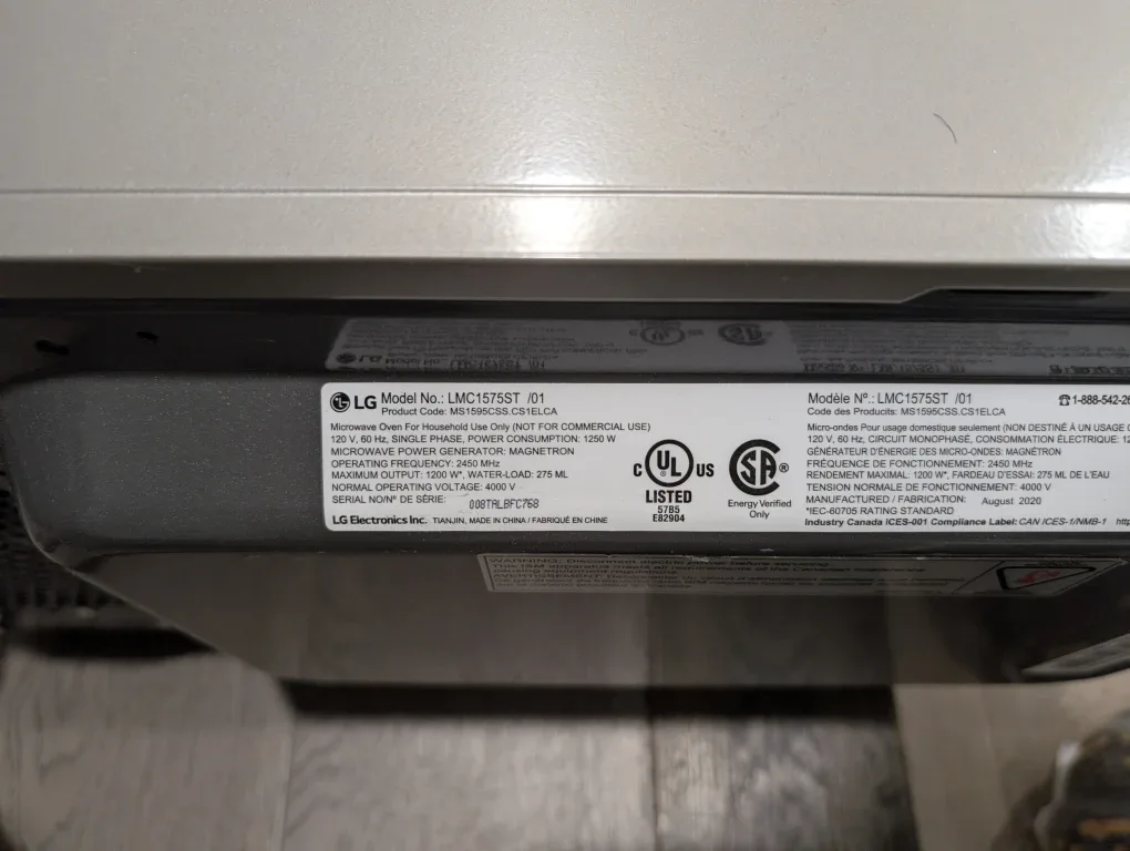 LG microwave image indicator(7)