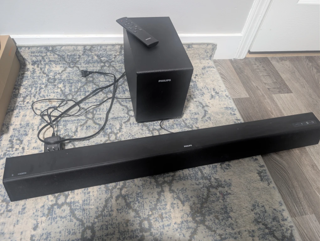 Philips Soundbar & Subwoofer - photo 4