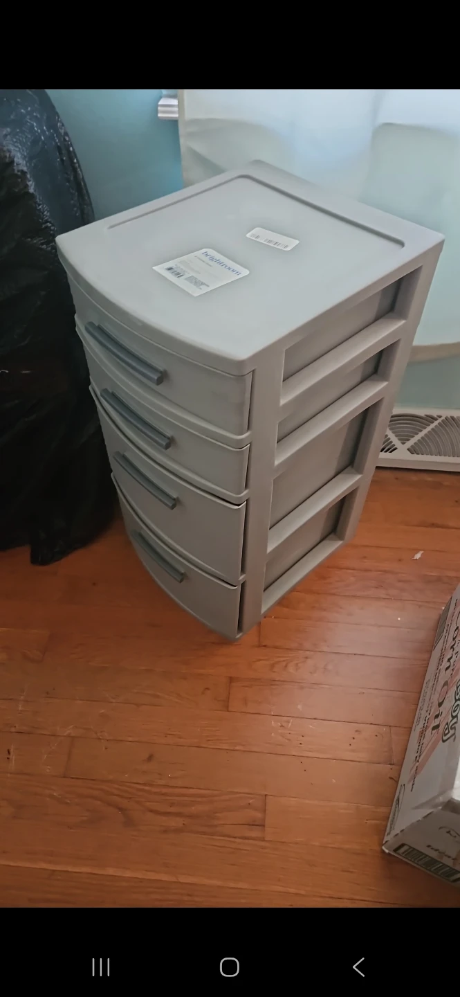 Brightroom 4-Drawer Storage Tower - Gray