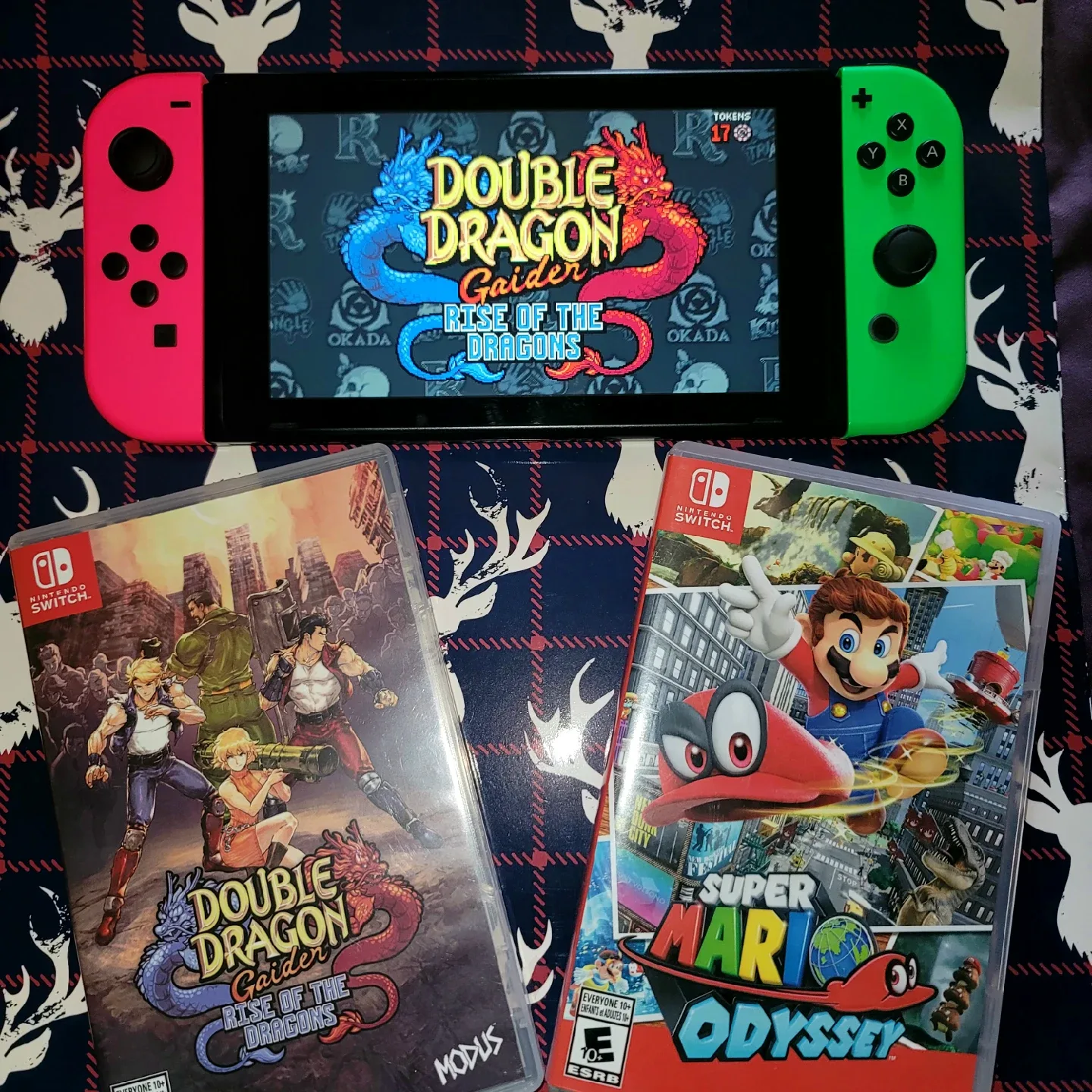Nintendo Switch Games: Double Dragon & Super Mario Odyssey image indicator(2)