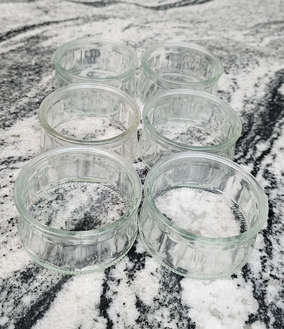 Set of 6 Glass Ramekins