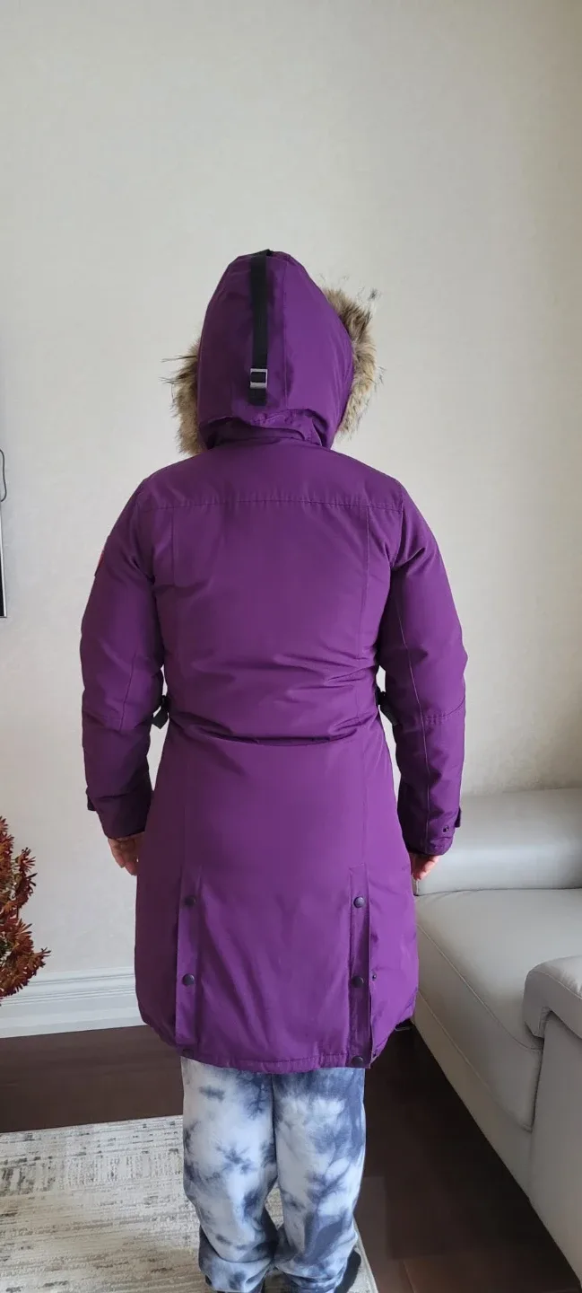 Canada Goose Parka - Purple Kensington Parka  Style #2506L image indicator(6)