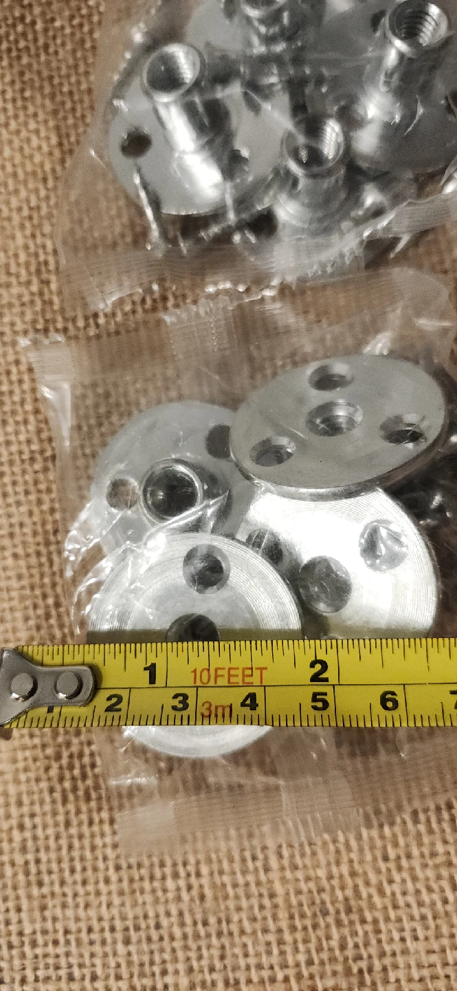 12 sofa leg anchors with screws - photo 2