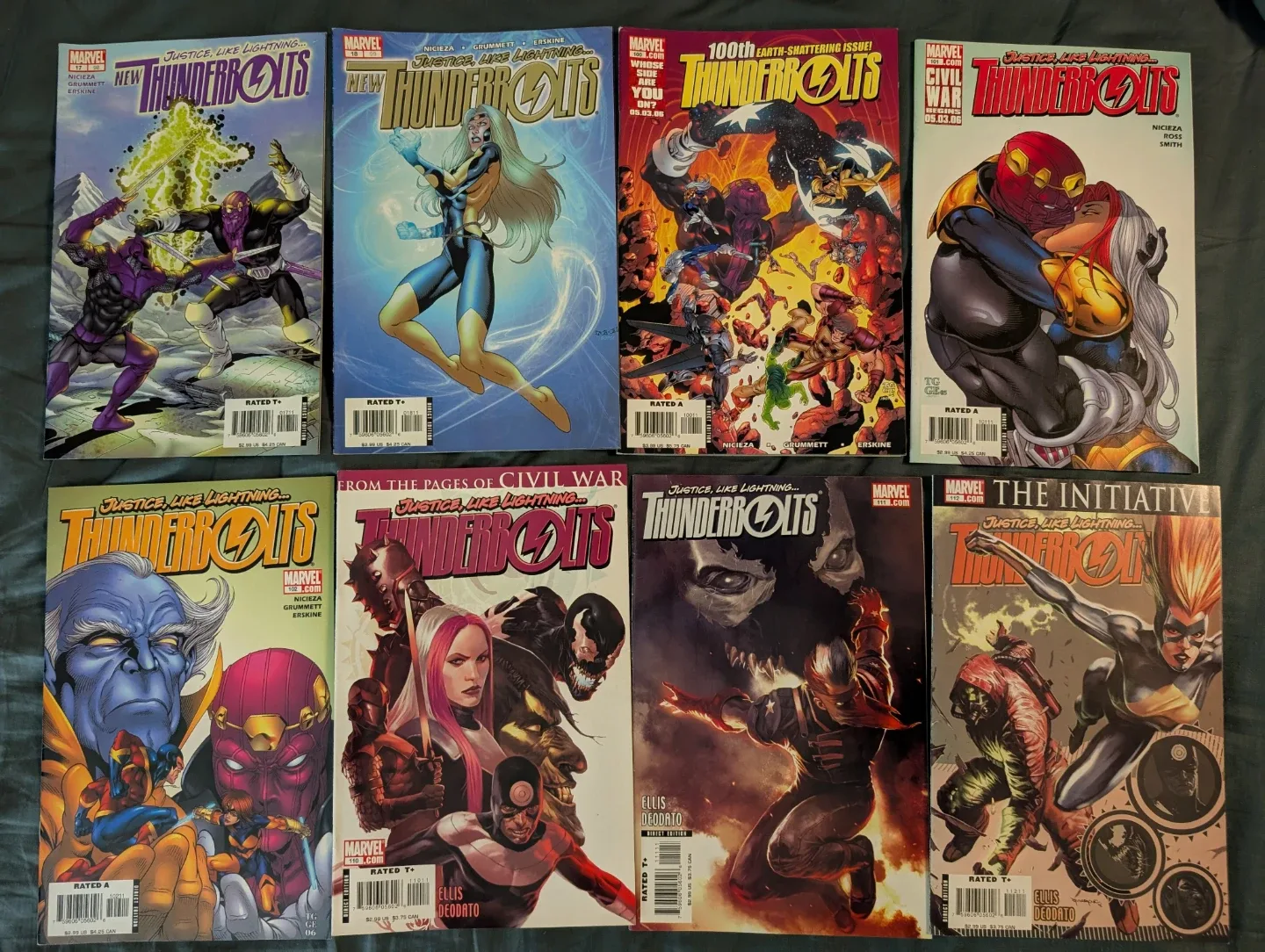 Thunderbolts (2005) Comic Book Lot - Marvel (23 Books) image indicator(2)