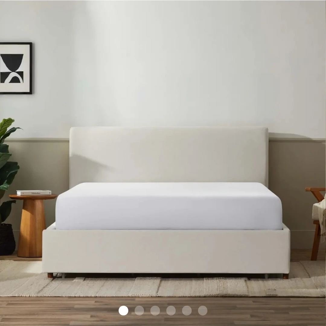 Like New Storage King Size Bed Frame and Matress - photo 2