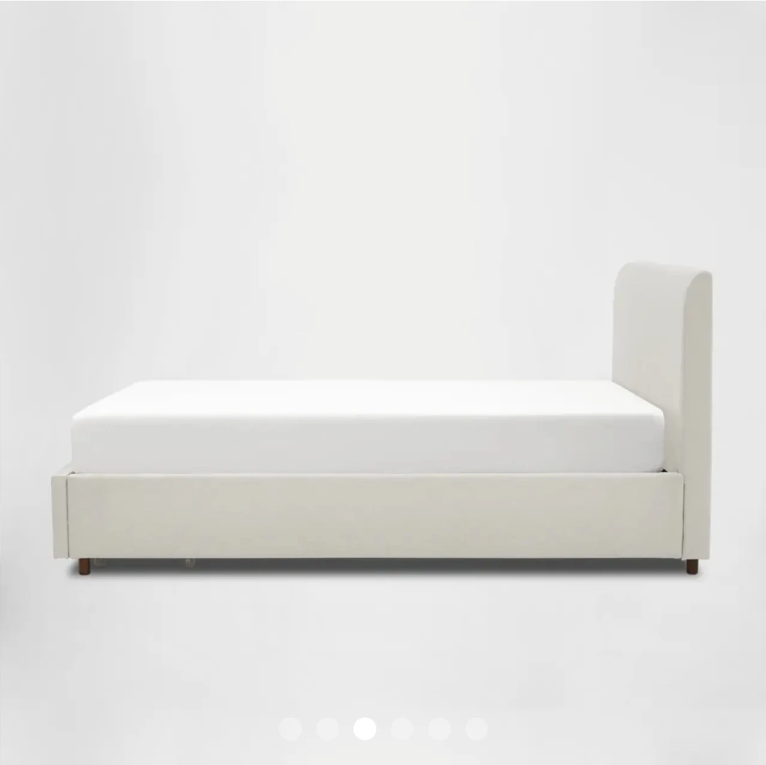 Like New Storage King Size Bed Frame and Matress - photo 3