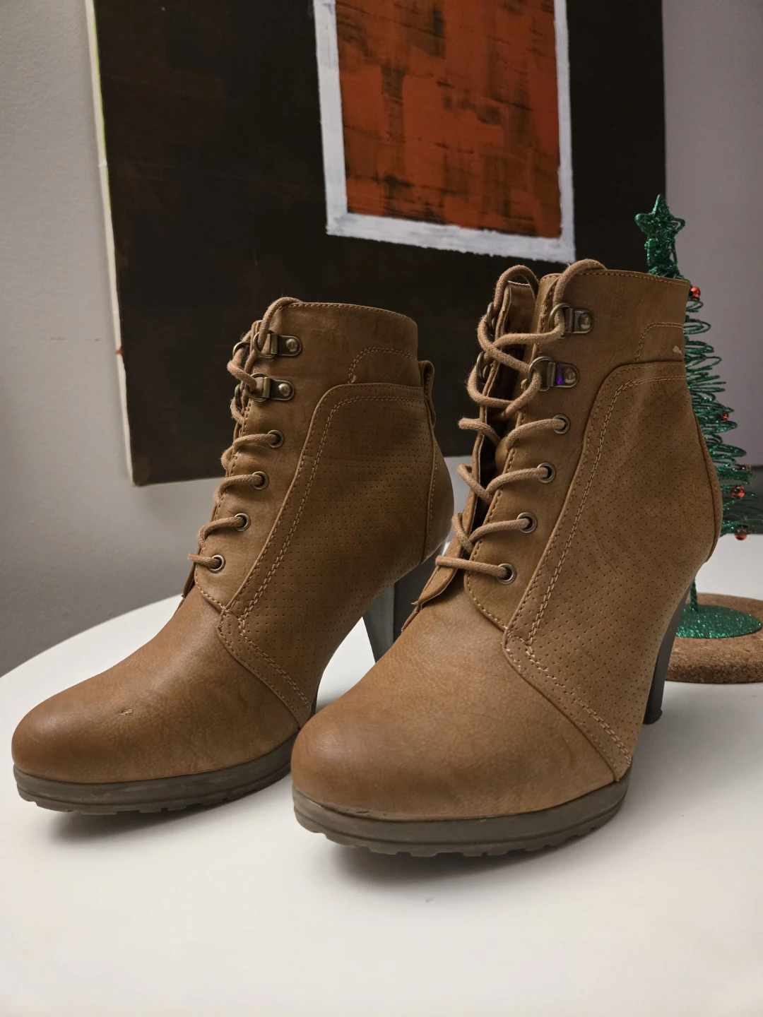 Chelsee Girl high heel Boots - Size 9