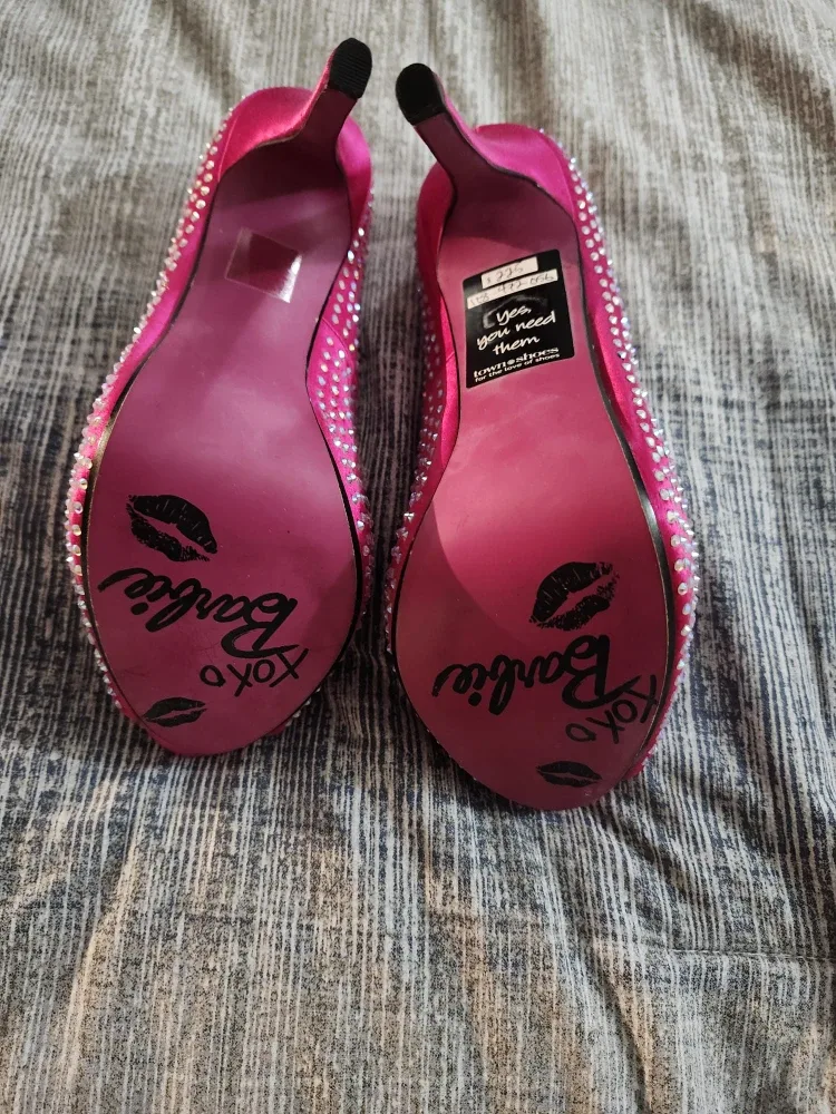 Barbie by Town Shoes Pink Heels - Size 8