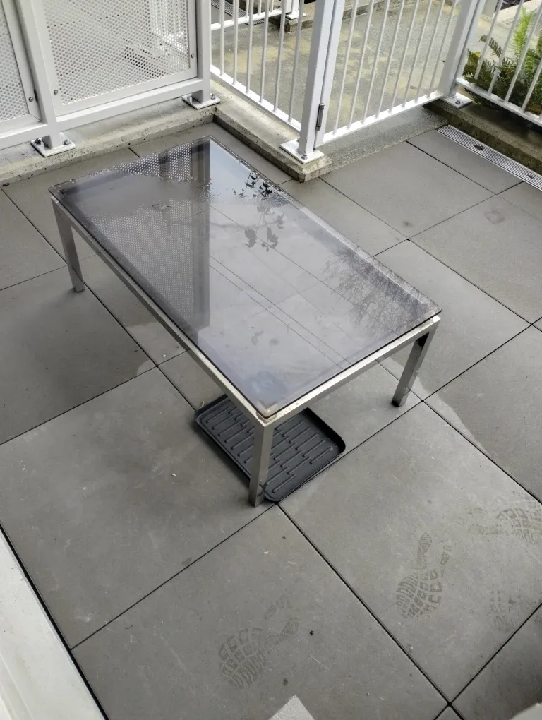 Glass Top Coffee Table