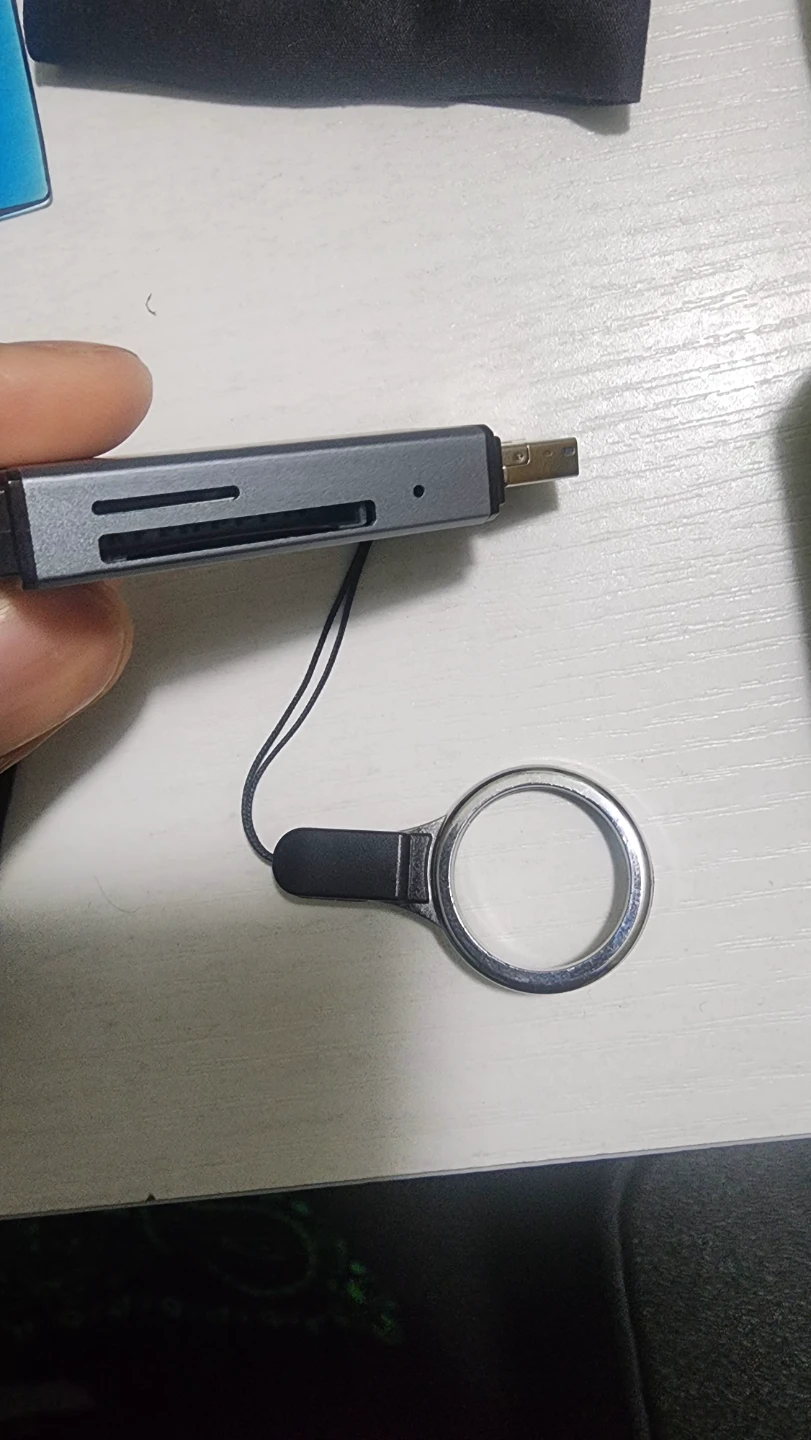 Vanjia 3-in-1 Memory Card Reader - USB C/Micro USB/USB - photo 4
