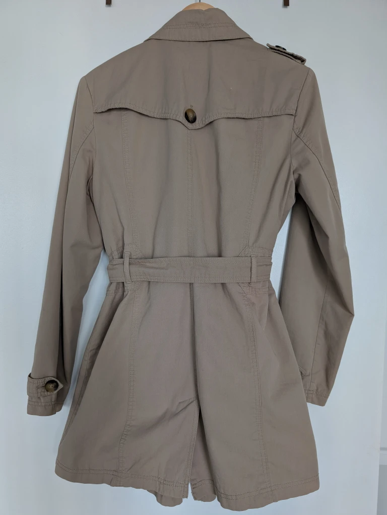 Beige Trench Coat