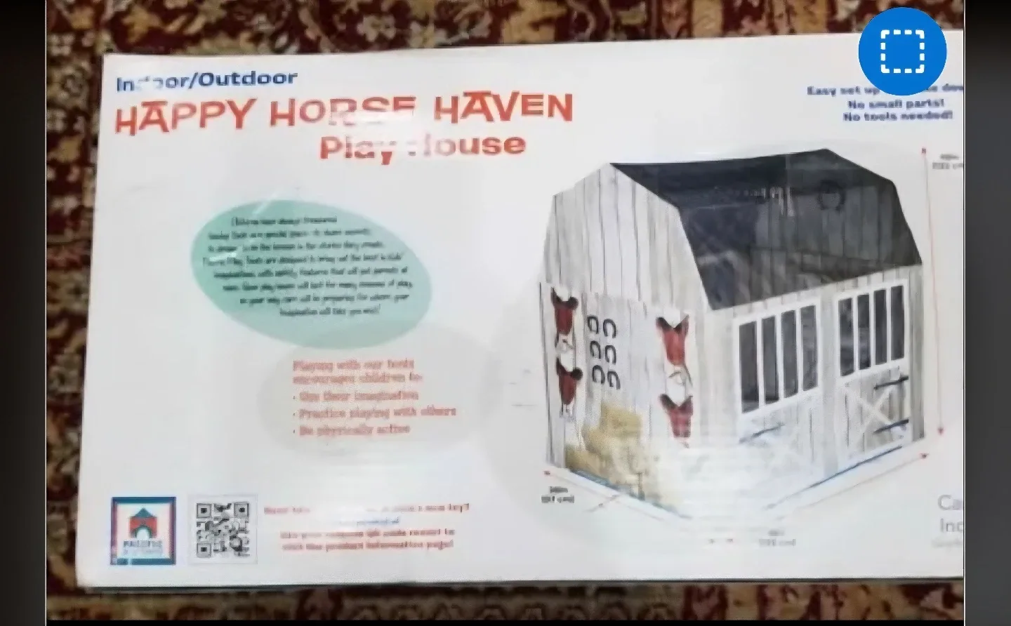 Pacific Play Tents Happy Horse Haven Play House image indicator(3)