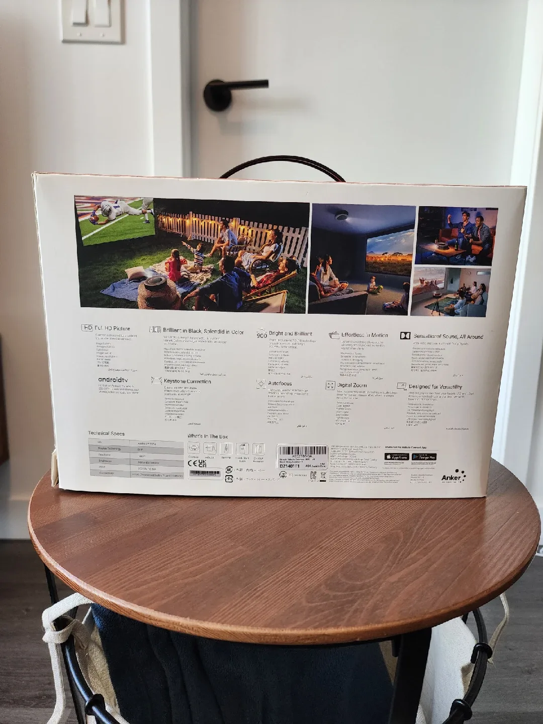 Anker Nebula Cosmos Full HD, Android TV Projector image indicator(2)