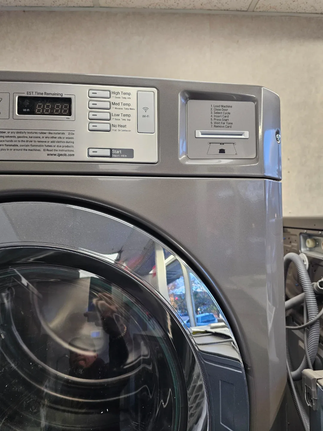 New LG commercial Washer and gas Dryer Set image indicator(2)