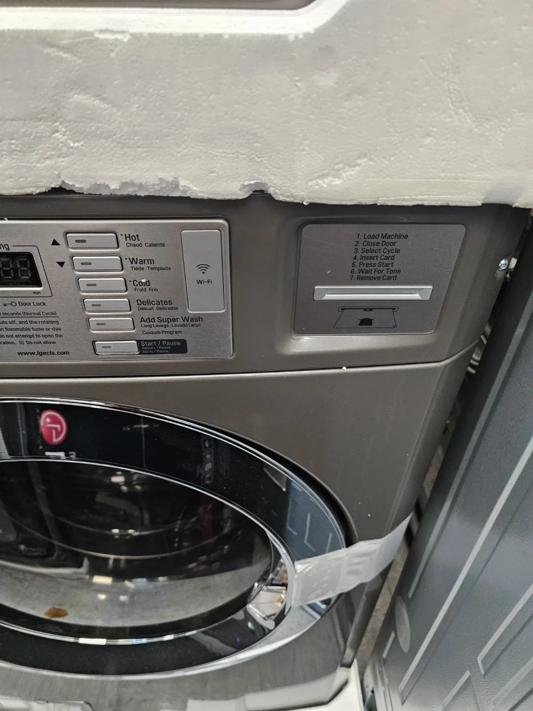 New LG commercial Washer and gas Dryer Set image indicator(3)