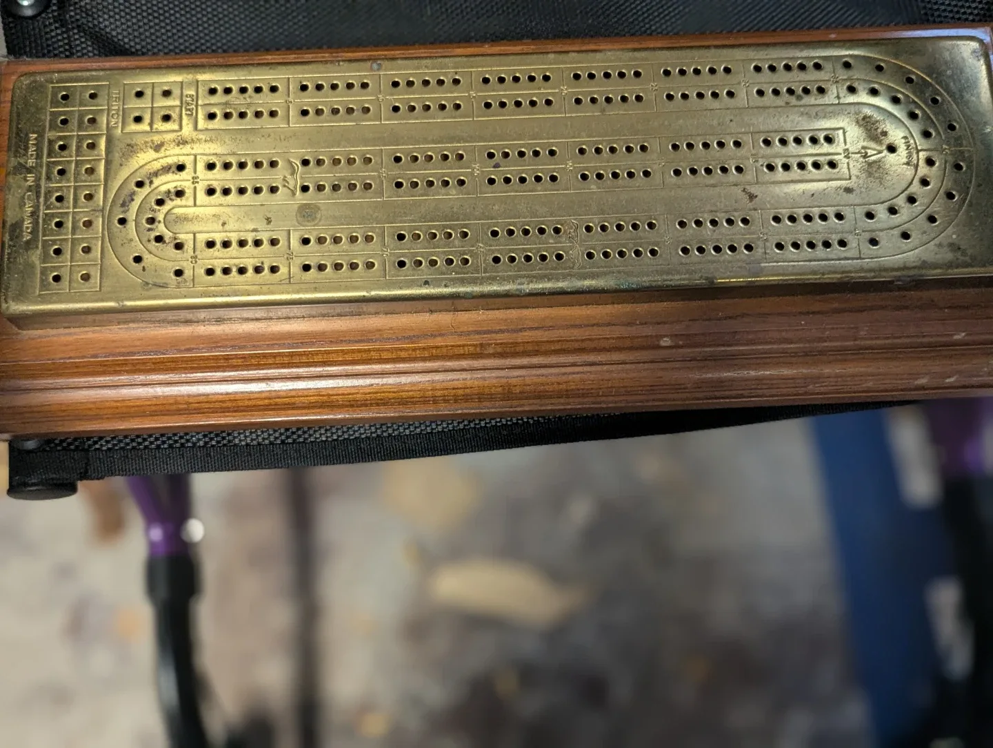 Vintage Cribbage Board thumbnail
