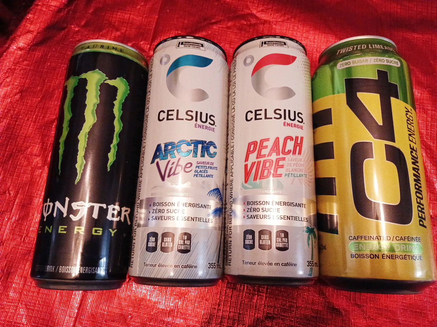 Energy drinks