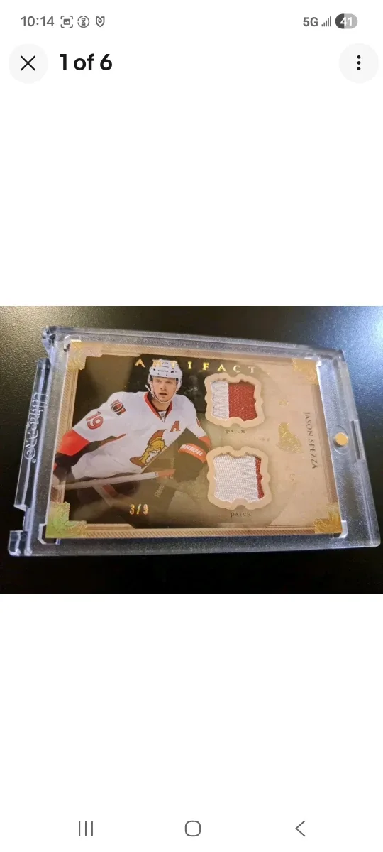 Jason Spezza 2013-14 Artifacts, Gold Hockey Card