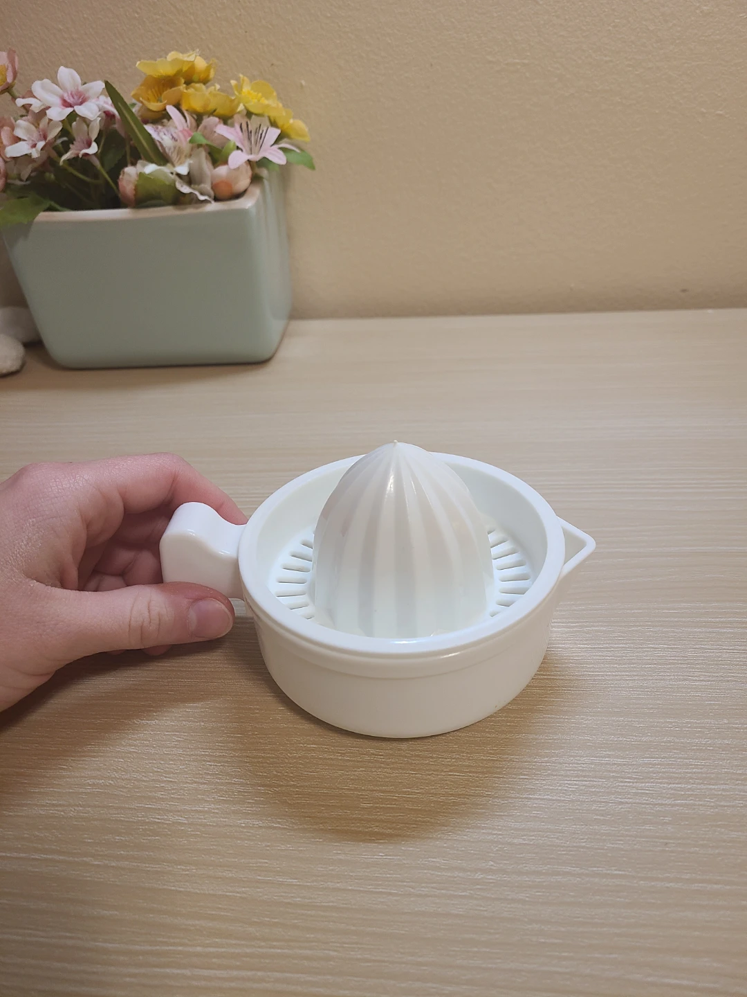 Small White Citrus Juicer - photo 2