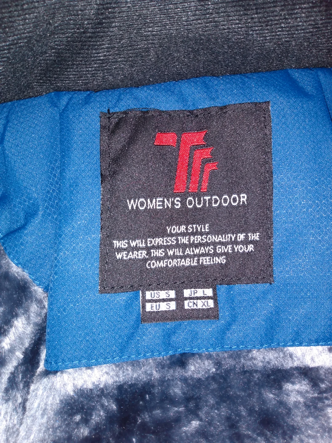 NEW Blue Winter Jacket with Hood - photo 3