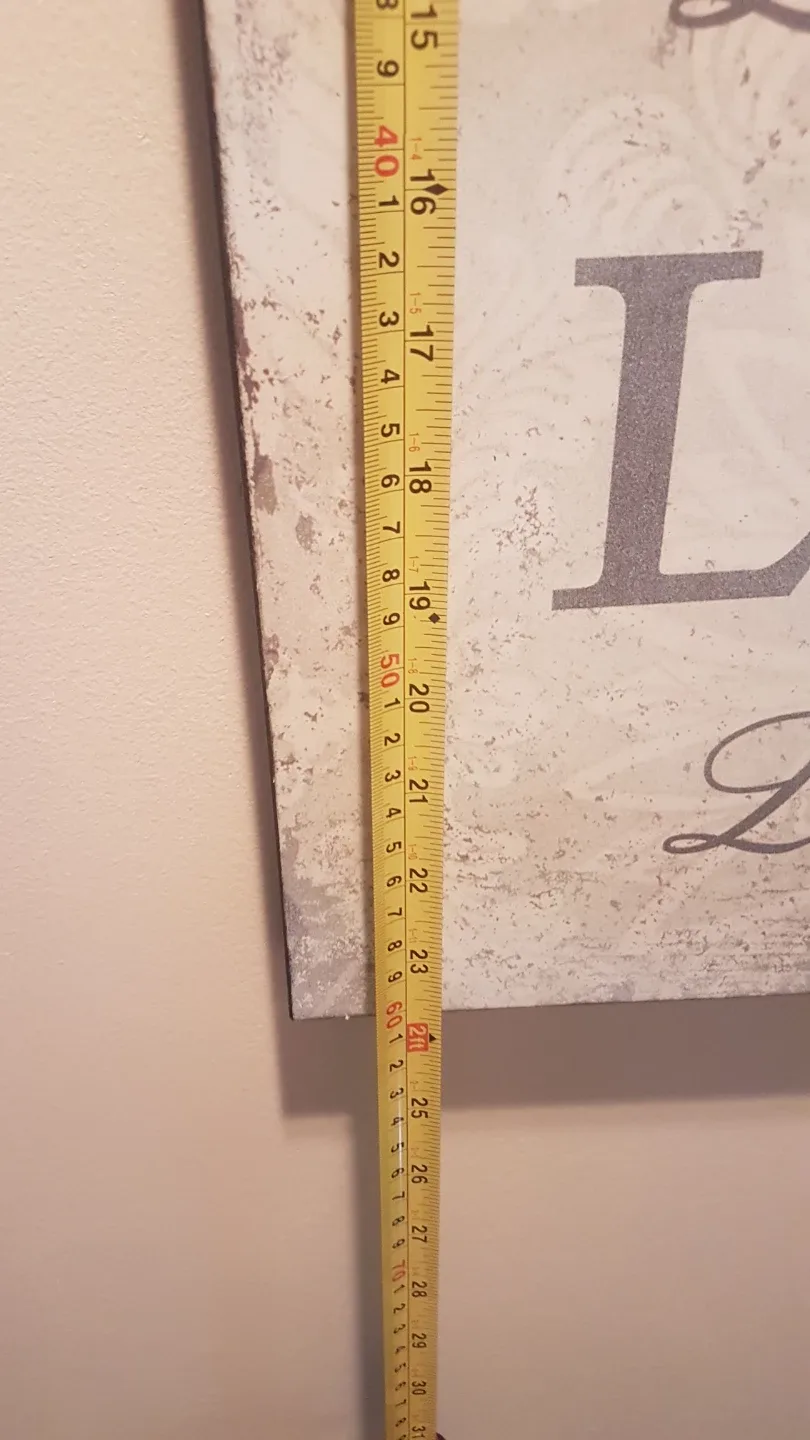 Live Laugh Love Wall Decor - 16x30 inches image indicator(2)