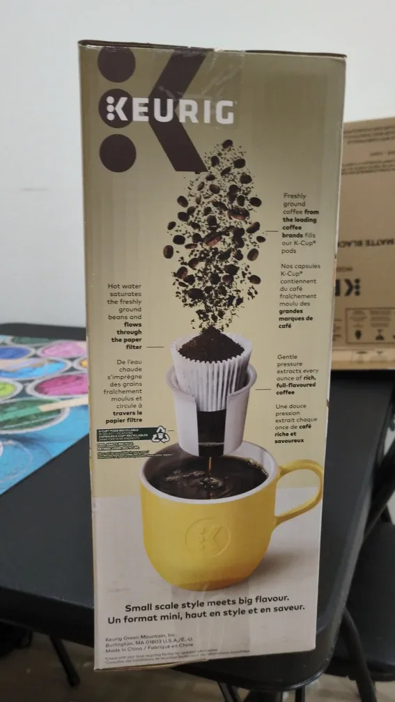 New Keurig K-Mini Single Serve Coffee Maker - Matte Black image indicator(2)