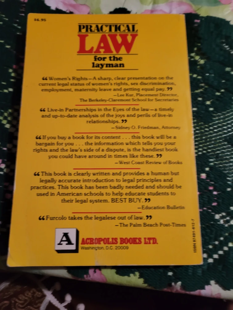 Practical Law for the Layman by Foster Furcolo - photo 2