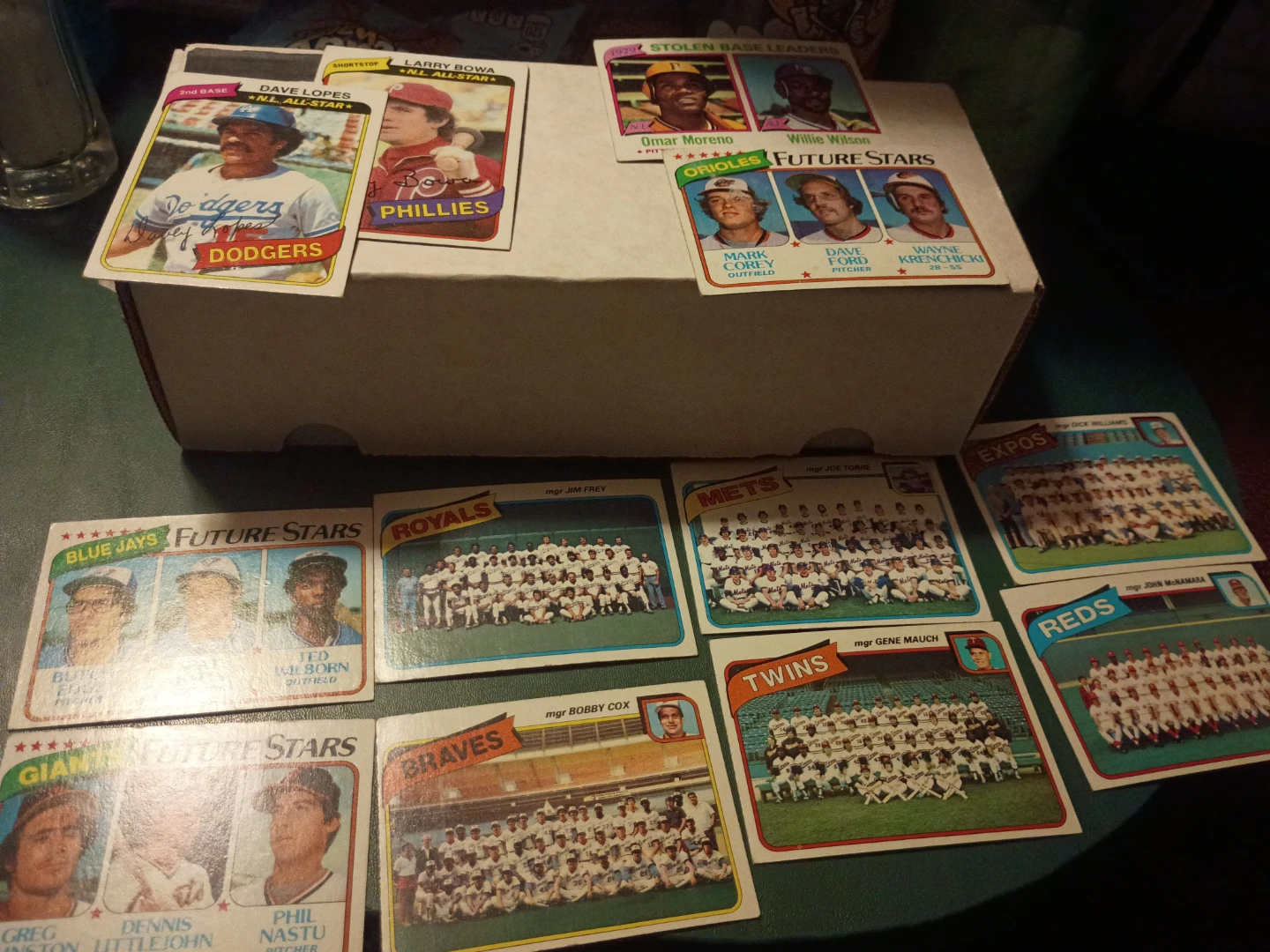 1980 Vintage Baseball Cards Set Collection - photo 2