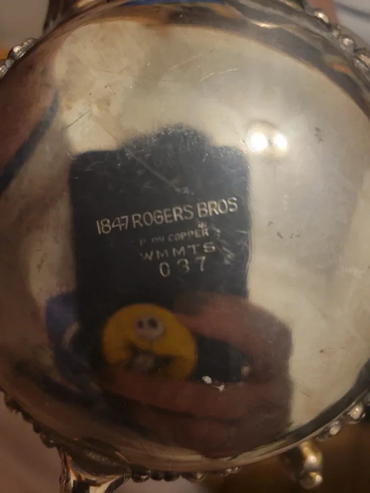 1847 Rogers Bros Silver Plated Tea Set image indicator(4)