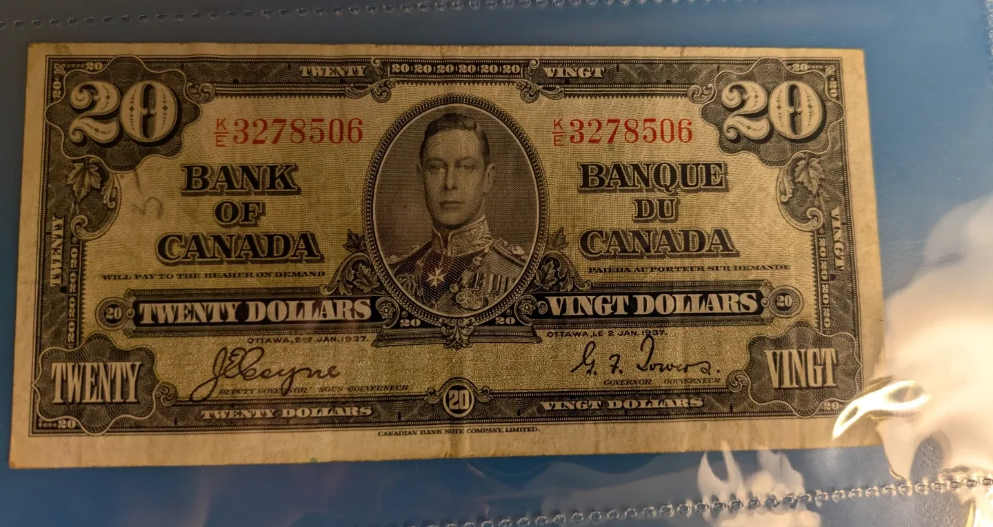 Bank of Canada $20 Bill