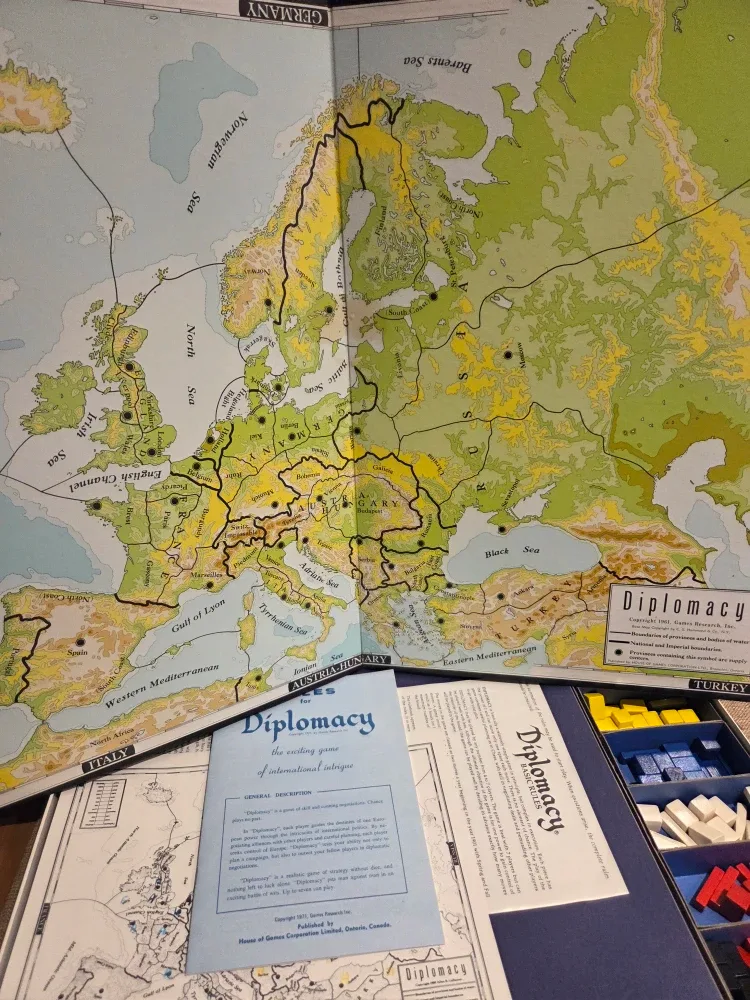 Diplomacy Board Game image indicator(2)