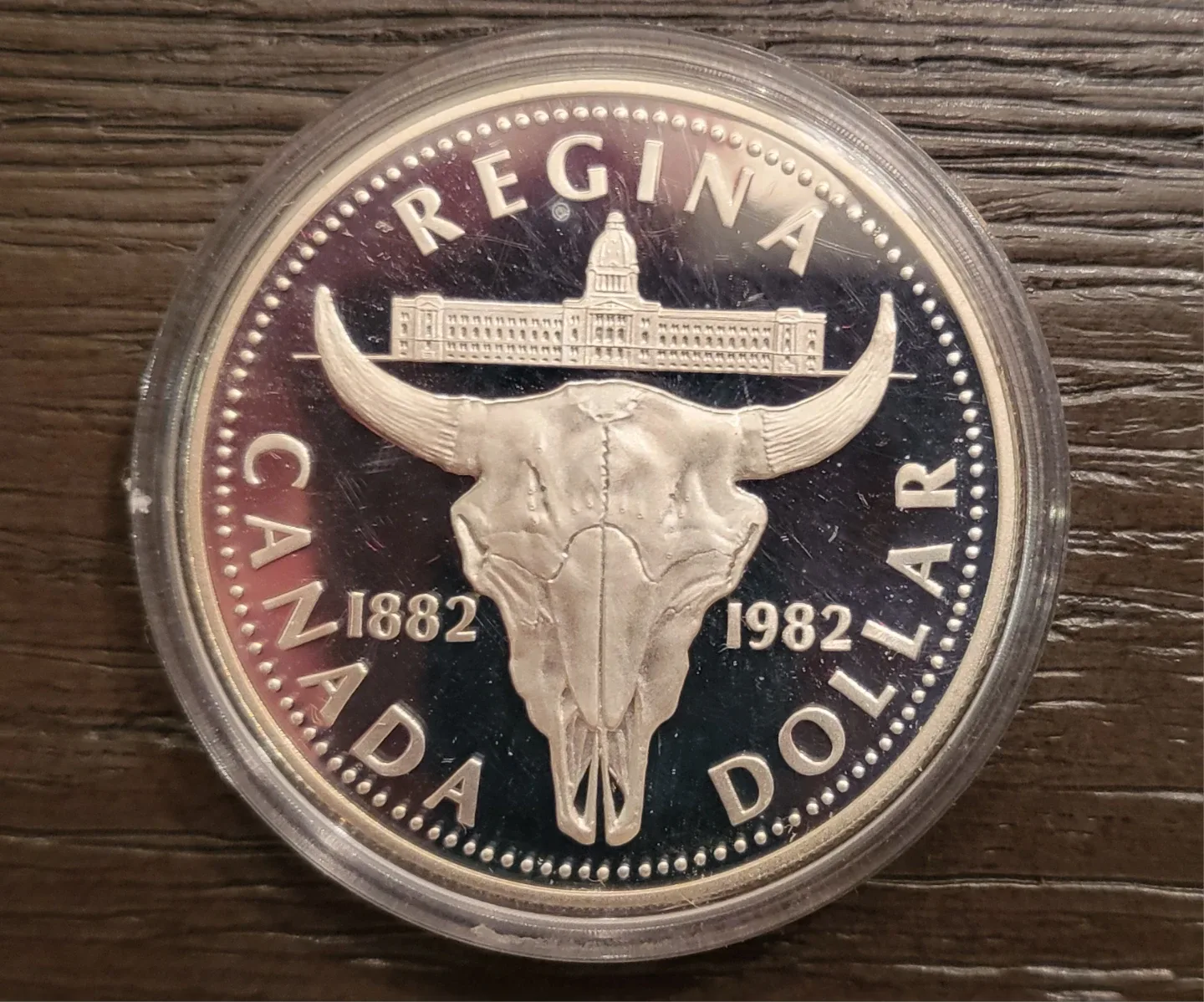 1982 Regina Canada Dollar Coin