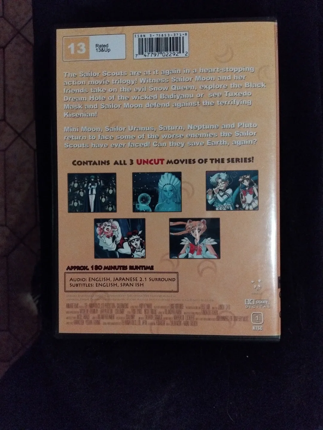 Sailor Moon: The Movies (Premium Uncut Edition) DVD image indicator(2)